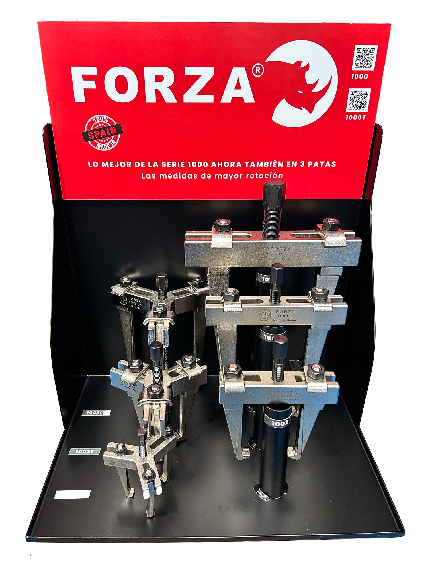 EXPOSITOR 2 Y 3 PATAS SERIE 1000