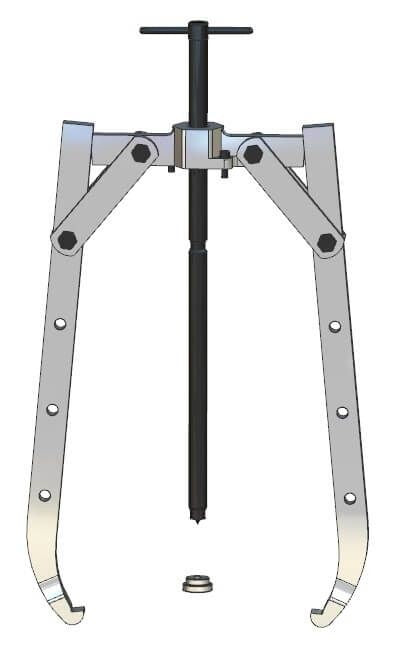 CONJUNTO HIDRÁULICO DE PATAS OSCILANTES PARTE MECÁNICA FORZA SERIE 1300HX