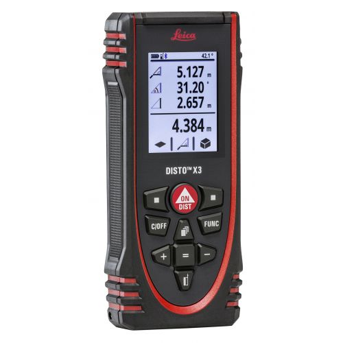 Medidor Láser Disto X3-1 (Alcance 0,05 a 150 m Precisión ± 1,0 mm)