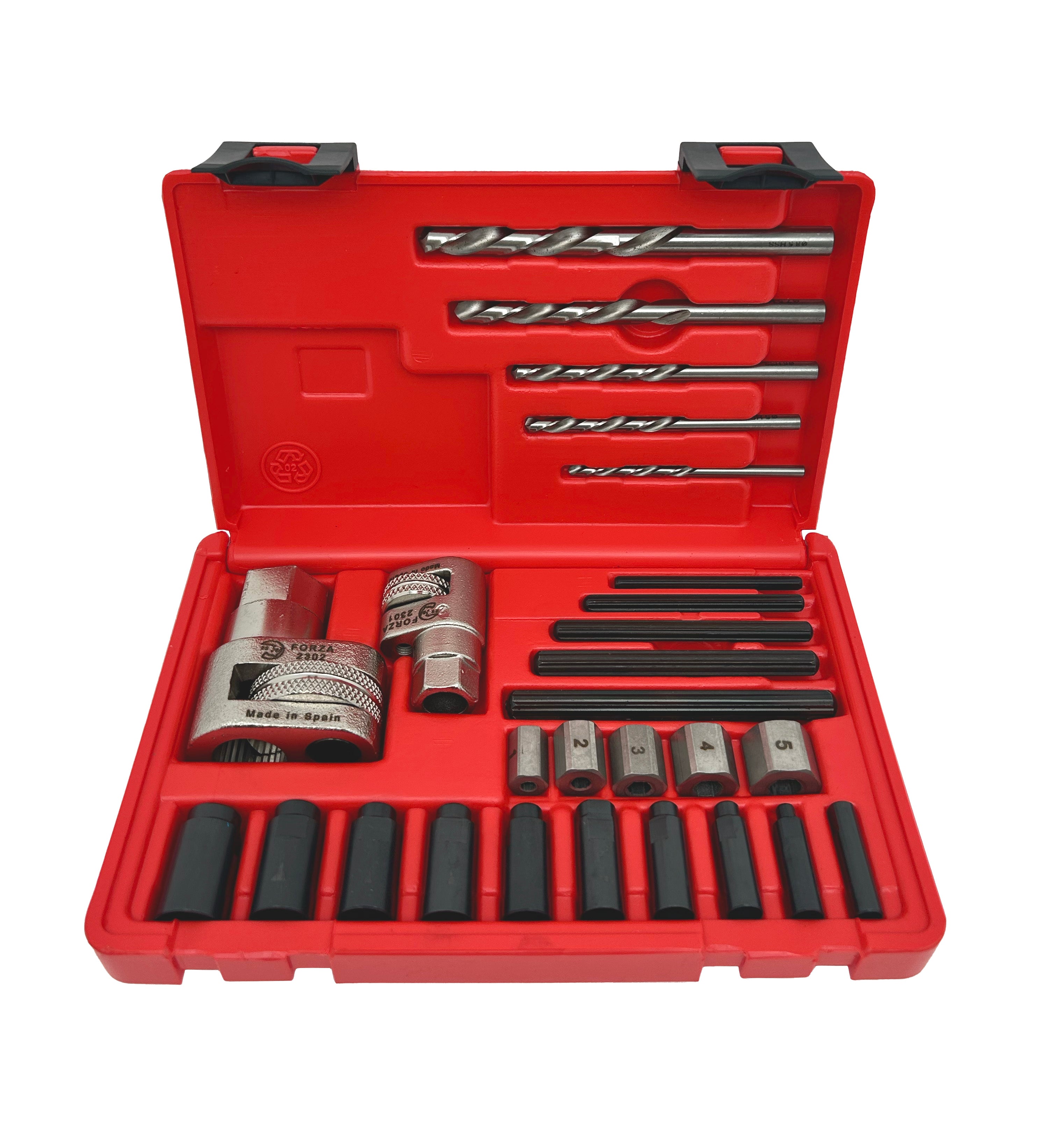 JUEGO FORZA DE EXTRACTORES DE ESPÁRRAGOS Y TORNILLOS ROTOS SERIE 9001KI